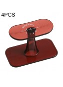 4 PCS FY  J131 Toilet Anti  Dirt Handle Home Toilet Handle Discreplicer  Red