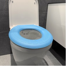3 PCS EVA Thermal Adhesive Toilet Seat Washer  Color  Blue