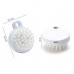 10 PCS XTS01 Silicone Soft Teeth Head Shampoo Massage Comb Shampoo Brush  White